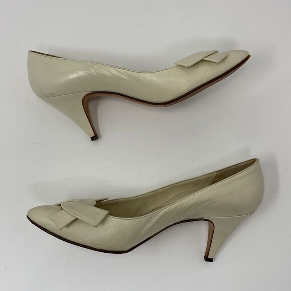 Vintage Bally Switzerland “Jane” Ponte Shank Leather Heels - Picture 5 of 12